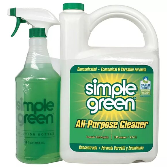 Simple Green All-Purpose Cleaner, 172 fl. oz., Spray Bottle + Refill - Picture 1 of 3